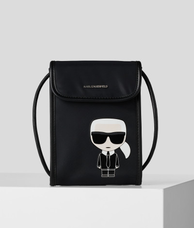 POUZDRO NA MOBIL KARL LAGERFELD K/IKONIK NYLON PHONE CB - Fotografie č. 1