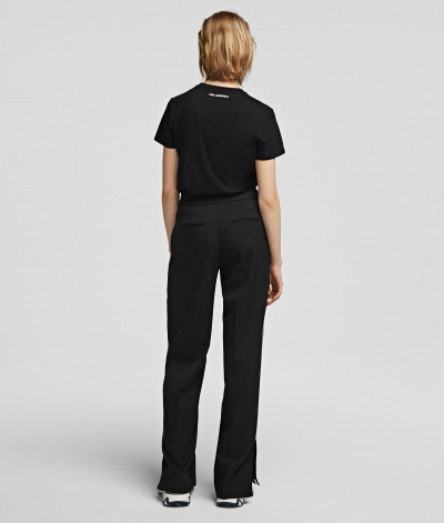 KALHOTY KARL LAGERFELD TAILORED PANTS - Fotografie č. 4