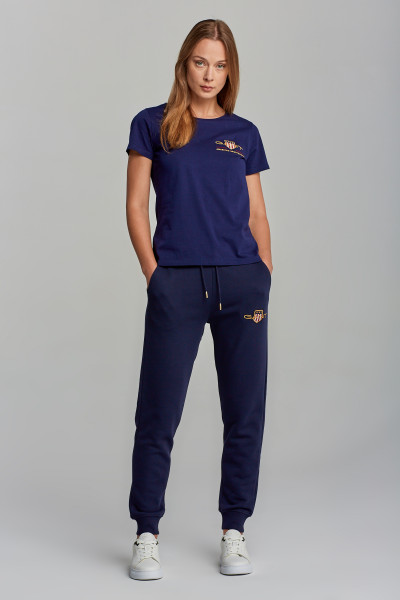 TEPLÁKY GANT ARCHIVE SHIELD SWEAT PANT - Fotografie č. 1