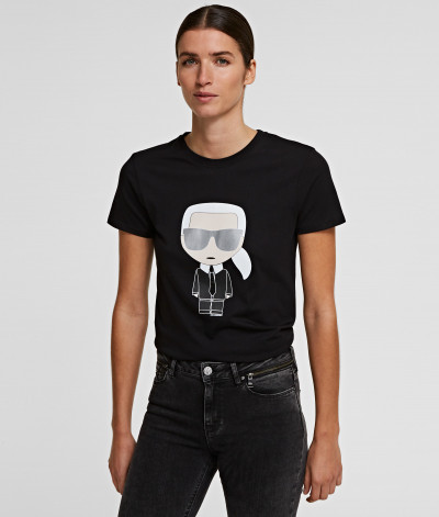 TRIČKO KARL LAGERFELD IKONIK KARL T-SHIRT - Fotografie č. 1