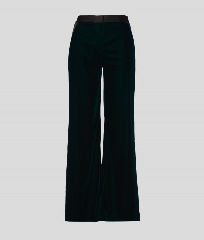 NOHAVICE KARL LAGERFELD VELVET PANTS - Fotografia č. 6