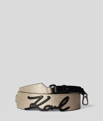 POPRUH NA KABELKU KARL LAGERFELD K/SIGNATURE STRAP - Fotografie č. 2