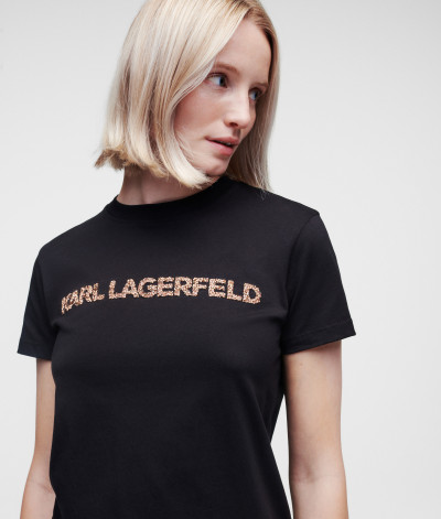TRIČKO KARL LAGERFELD KANDY KRUSH LOGO T-SHIRT - Fotografia č. 5