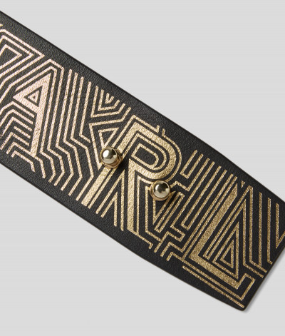 OPASEK KARL LAGERFELD K/IKONIK EVENING BELT - Fotografie č. 5
