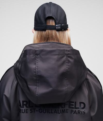 BUNDA KARL LAGERFELD UNISEX PARKA W/ LOGO - Fotografie č. 7