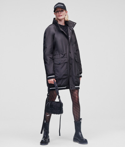 BUNDA KARL LAGERFELD UNISEX PARKA W/ LOGO - Fotografie č. 4