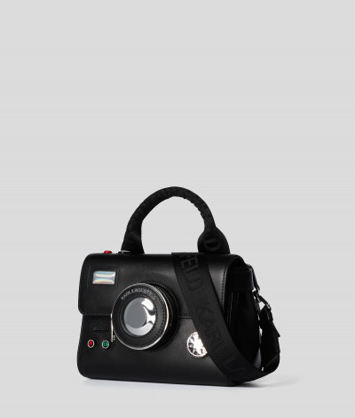 KABELKA KARL LAGERFELD K/IKON MINI CAMERA TOP HANDLE - Fotografie č. 2