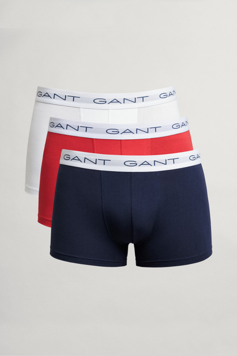 SPODNÁ BIELIZEŇ GANT TRUNK 3-PACK MULTICOLOR