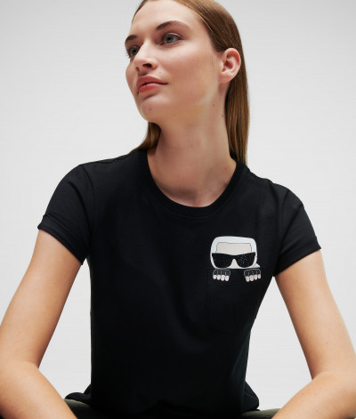 TRIČKO KARL LAGERFELD IKONIK KARL POCKET TEE - Fotografia č. 1
