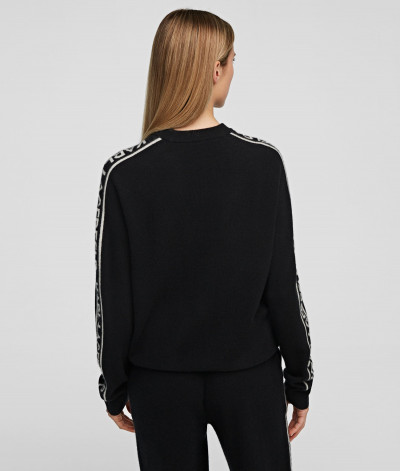 SVETR KARL LAGERFELD UNISEX CASHMERE SWEATER - Fotografie č. 3