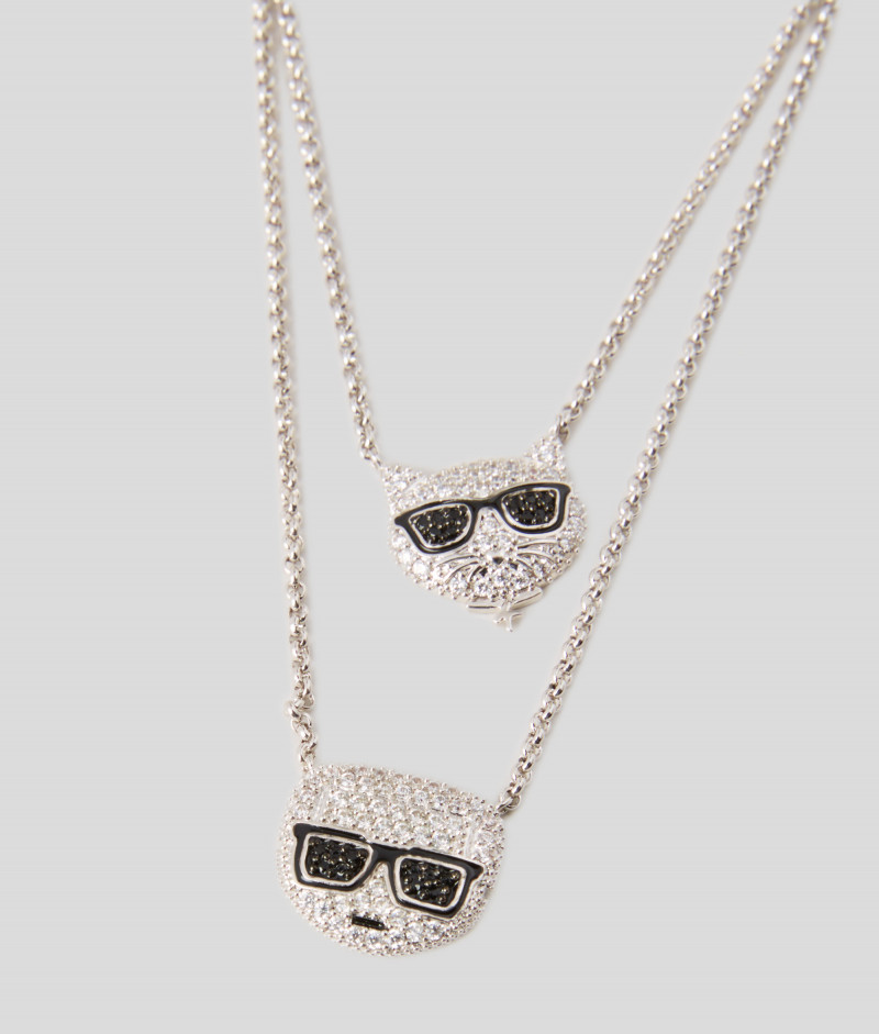 ネックレス・ペンダント KARL LAGERFELD K/IKONIK PAVE HEART NECKLACE KARL LAGERFELD K/IKONIK PAVE HEART NECKLACE | Gold Women's