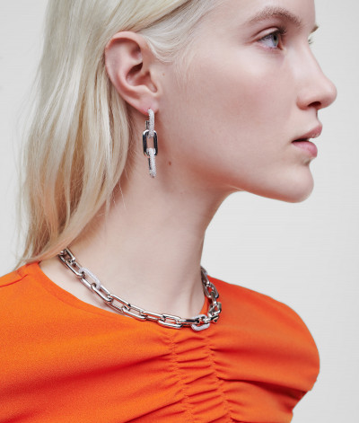 ŠPERK KARL LAGERFELD K/CHAIN EARRINGS - Fotografie č. 2