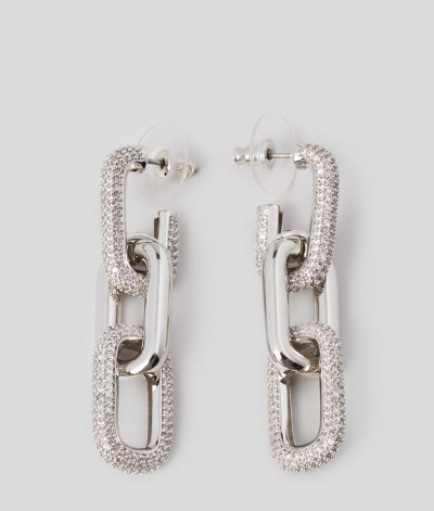 ŠPERK KARL LAGERFELD K/CHAIN EARRINGS - Fotografie č. 3
