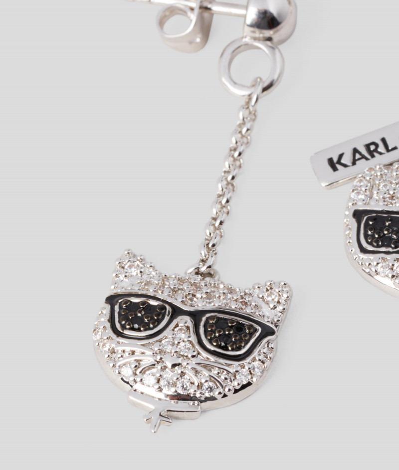 ピアス KARL LAGERFELD K/IKONIK PAVE HEART EARRINGS KARL LAGERFELD K/IKONIK PAVE HEART EARRINGS | Gold Women's