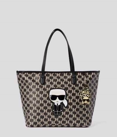KABELKA KARL LAGERFELD K/IKONIK MONOGRAM TOTE - Fotografia č. 4