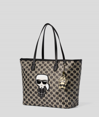 KABELKA KARL LAGERFELD K/IKONIK MONOGRAM TOTE - Fotografia č. 3