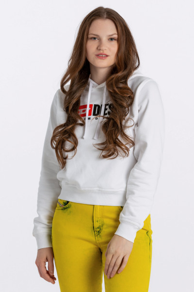 MIKINA DIESEL F-REGGY-HOOD-DIV SWEAT-SHIRT - Fotografia č. 3