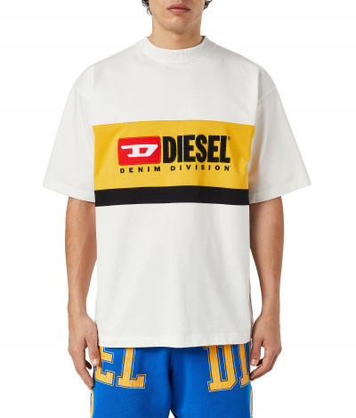 TRIČKO DIESEL T-STREAP-DIVISION T-SHIRT - Fotografie č. 1
