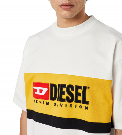 TRIČKO DIESEL T-STREAP-DIVISION T-SHIRT - Fotografie č. 4