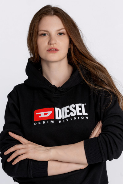 MELEGÍTŐ FELSŐ DIESEL F-REGGY-HOOD-DIV SWEAT-SHIRT - Kép 1