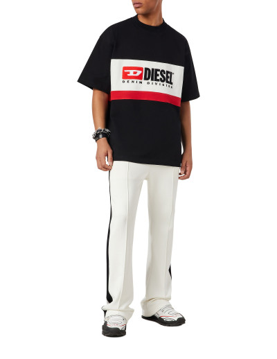 TRIČKO DIESEL T-STREAP-DIVISION T-SHIRT - Fotografie č. 2