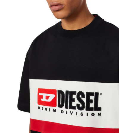 TRIČKO DIESEL T-STREAP-DIVISION T-SHIRT - Fotografie č. 4