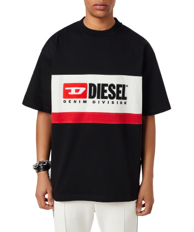 TRIČKO DIESEL T-STREAP-DIVISION T-SHIRT - Fotografie č. 1