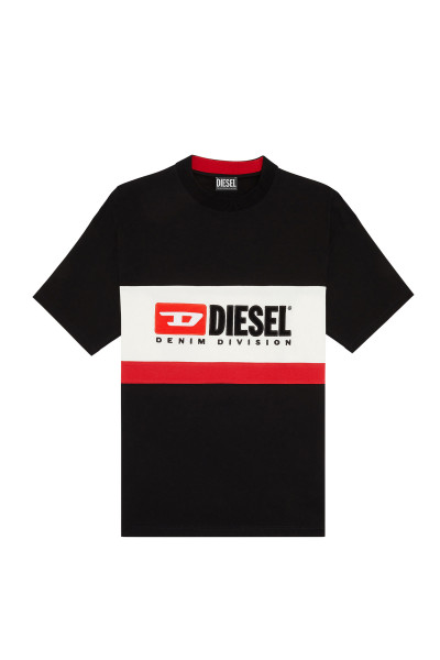 TRIČKO DIESEL T-STREAP-DIVISION T-SHIRT - Fotografie č. 5