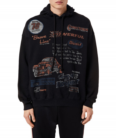 MELEGÍTŐ FELSŐ DIESEL S-UMMER-C5 SWEAT-SHIRT - Kép 1