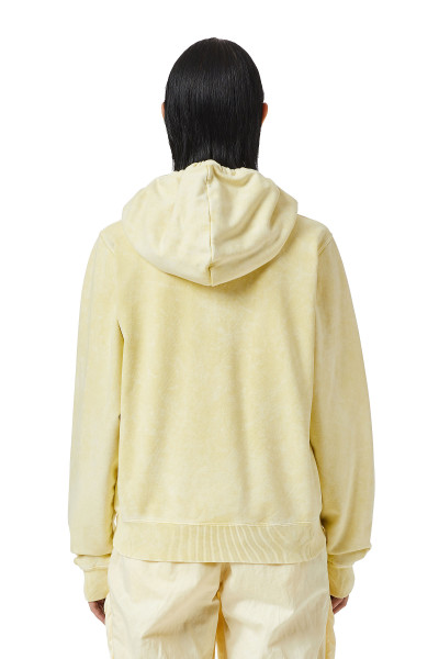 MELEGÍTŐ FELSŐ DIESEL F-REGGY-HOOD-C10 SWEAT-SHIRT - Kép 3