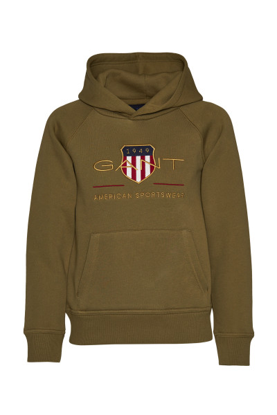 MIKINA GANT ARCHIVE SHIELD HOODIE - Fotografie č. 1