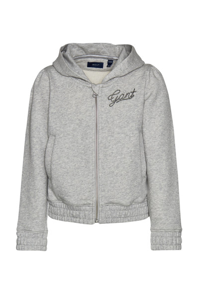 MIKINA GANT D1. ROPE SCRIPT HOODIE - Fotografie č. 1