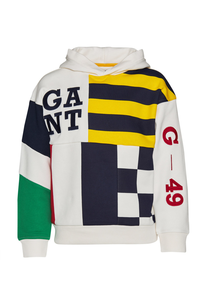 MIKINA GANT D1. SAILING HOODIE eggshell GANT CZ