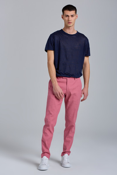 NADRÁG GANT D2. STRETCH LINEN SUIT PANTS - Kép 1