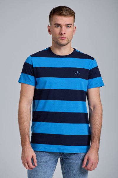 TRIČKO GANT BARSTRIPE SS T-SHIRT - Fotografie č. 1