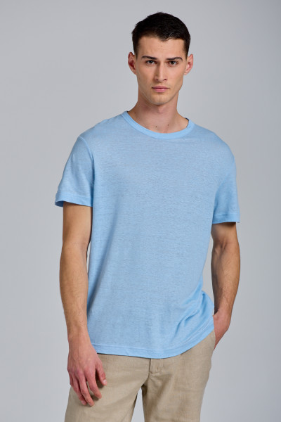 TRIČKO GANT D2. LINEN SS T-SHIRT - Fotografie č. 1