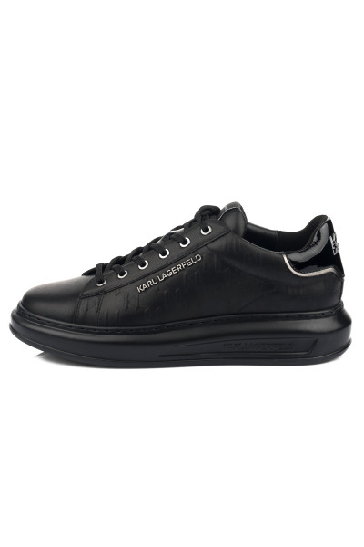 SPORTCIPŐ KARL LAGERFELD KAPRI MONOGRAM EMBOSS LO LACE - Kép 5