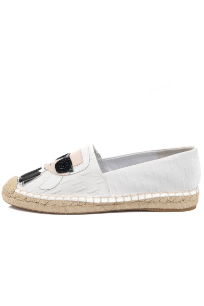 ESPADRILKY KARL LAGERFELD KAMINI IKON EMBOSS SLIP ON - Fotografia č. 5
