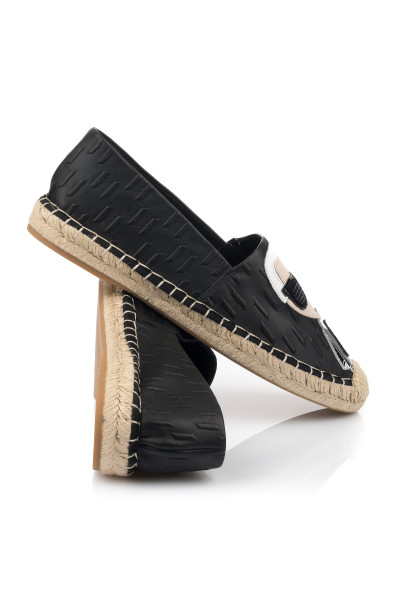 ESPADRILKY KARL LAGERFELD KAMINI IKON EMBOSS SLIP ON - Fotografia č. 3