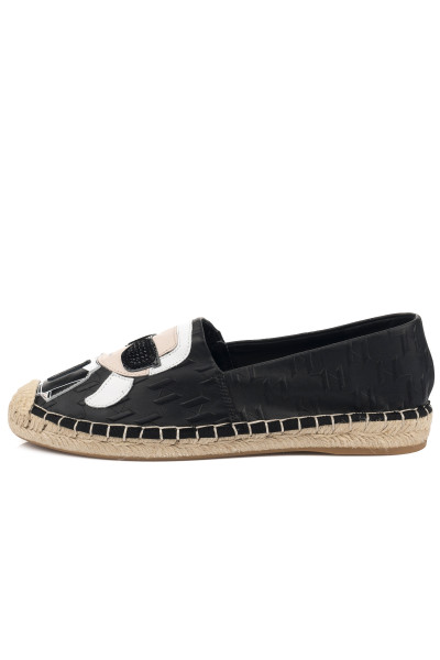 ESPADRILKY KARL LAGERFELD KAMINI IKON EMBOSS SLIP ON - Fotografia č. 5