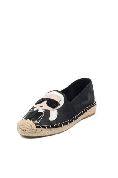 ESPADRILKY KARL LAGERFELD KAMINI IKON EMBOSS SLIP ON - Fotografia č. 6