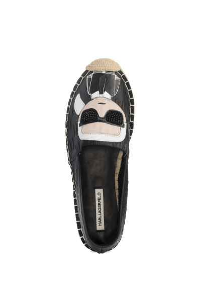 ESPADRILKY KARL LAGERFELD KAMINI IKON EMBOSS SLIP ON - Fotografia č. 7