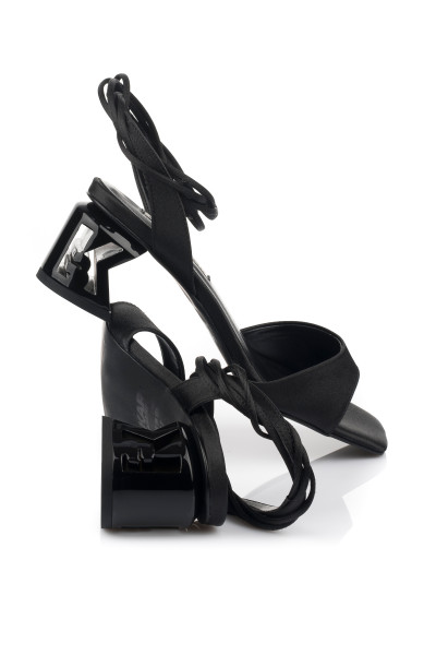 SZANDÁL KARL LAGERFELD K-BLOK LONGLACE SLIDE - Kép 3