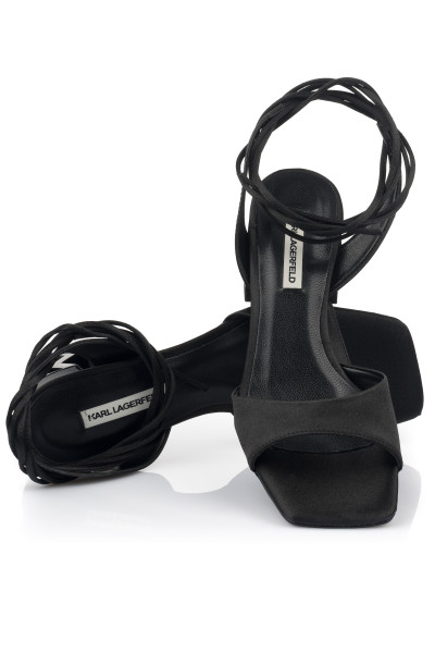 SZANDÁL KARL LAGERFELD K-BLOK LONGLACE SLIDE - Kép 2