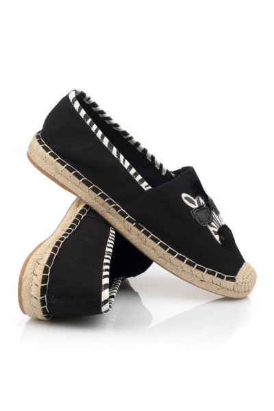 ESPADRILKY KARL LAGERFELD KAMINI KARNIMAL ZEBRA SLIP - Fotografia č. 1