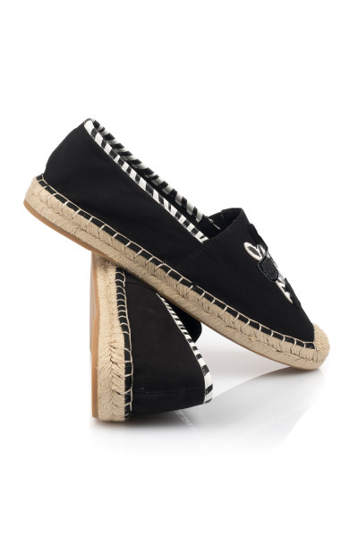 ESPADRILKY KARL LAGERFELD KAMINI KARNIMAL ZEBRA SLIP - Fotografia č. 3