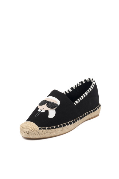 ESPADRILKY KARL LAGERFELD KAMINI KARNIMAL ZEBRA SLIP - Fotografia č. 6