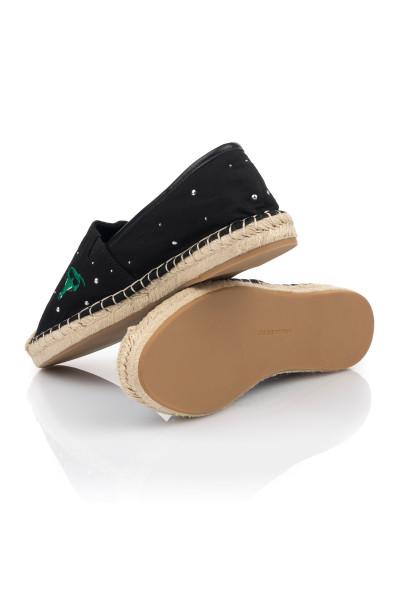 ESPADRILKY KARL LAGERFELD KAMINI KARNIMAL BADGE SLIP - Fotografia č. 4