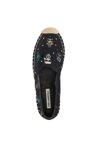 ESPADRILKY KARL LAGERFELD KAMINI KARNIMAL BADGE SLIP - Fotografia č. 7