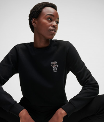 MIKINA KARL LAGERFELD IKONIK MINI KARL RS SWEAT - Fotografie č. 1